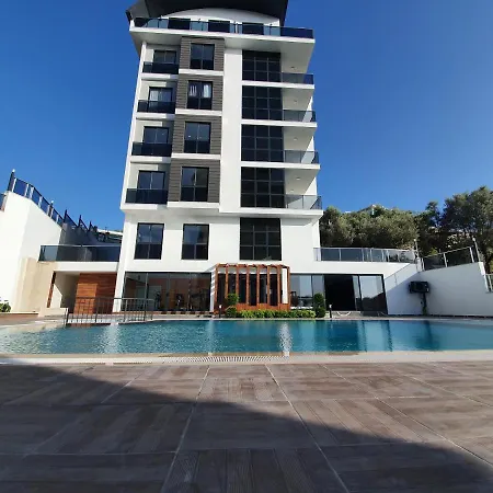 A Dream House With A Dream View In Royal Park Lägenhet Alanya