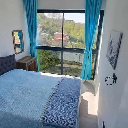 A Dreamy Luxury One-bedroom With Special Views Of The Forest, Sea And Sunset Apartman Alanya
